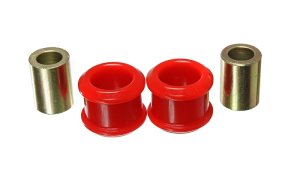 Ford F-350 Super Duty Track Bar Bushing Set - Front - Energy Suspension - HYPER-Flex Polyurethane - Red - `99-`04